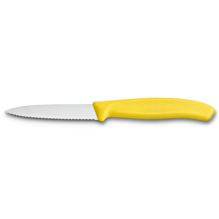 Victorinox Paring Knife Yellow 8cm Serrated 6.7636.L118 | Buy in Kenya | Red Rhino