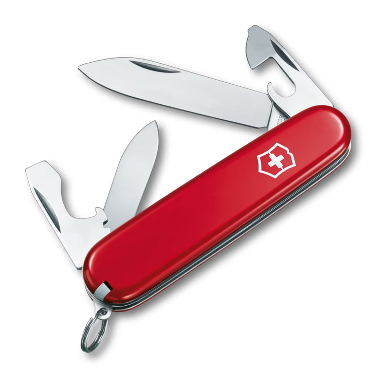 Victorinox Swiss Army Knife Recruit Pocket 84mm, Red, Blister 0.2503.B1