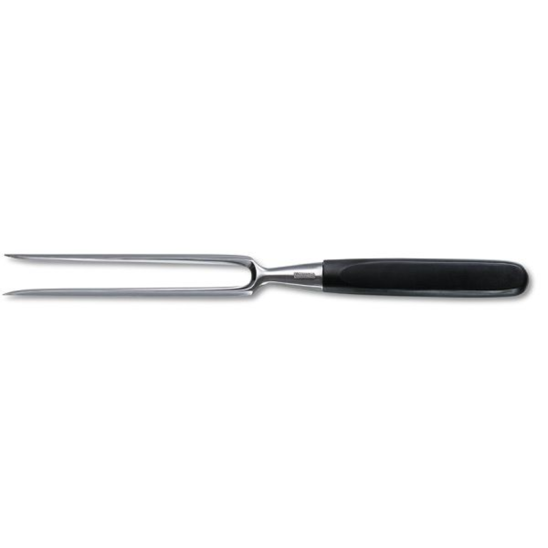 Victorinox Standard Carving Fork 7" Black Handle Forged