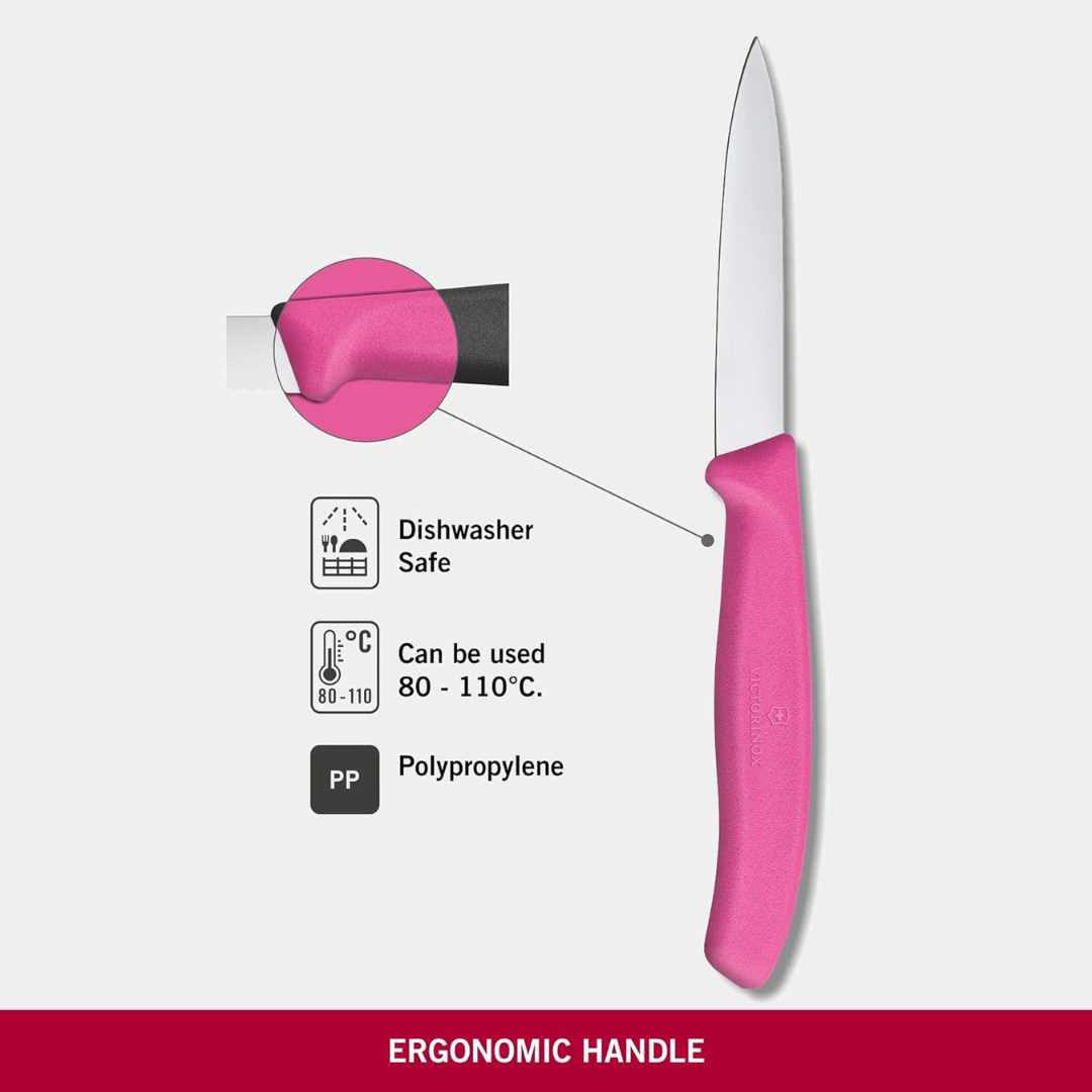 Victorinox Swiss Classic Paring Knife 8Cm (Pink)-6.7606.L115