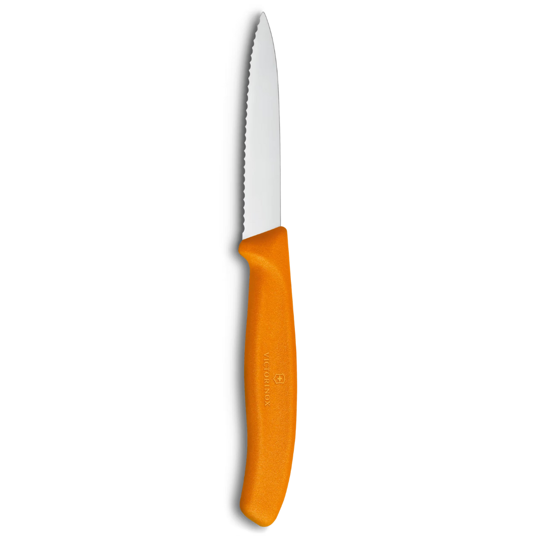 Victorinox Swiss Classic Paring Knife Serrated 8 Cm (Orange)-6.7636.L119