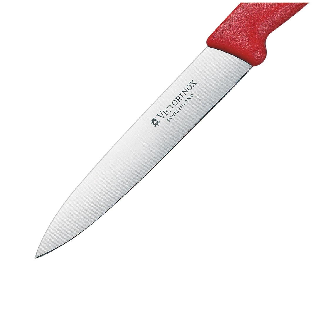Victorinox Swiss Paring Knife 10Cm Straight Red Pointed
