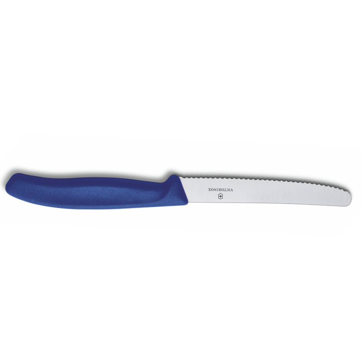 Victorinox Tomato &amp; Table Knife Set 2 Pieces 11cm Wavy Blue 6.7832.2C1 | Buy in Kenya | Red Rhino