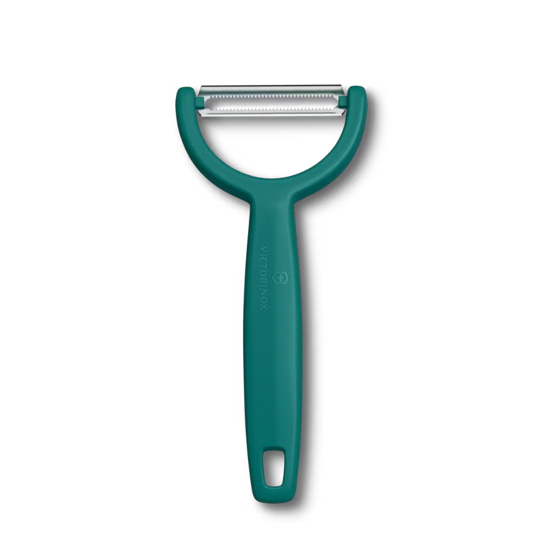 Victorinox Ypso Green Peeler Double Edge, Serrated-6.0963.4