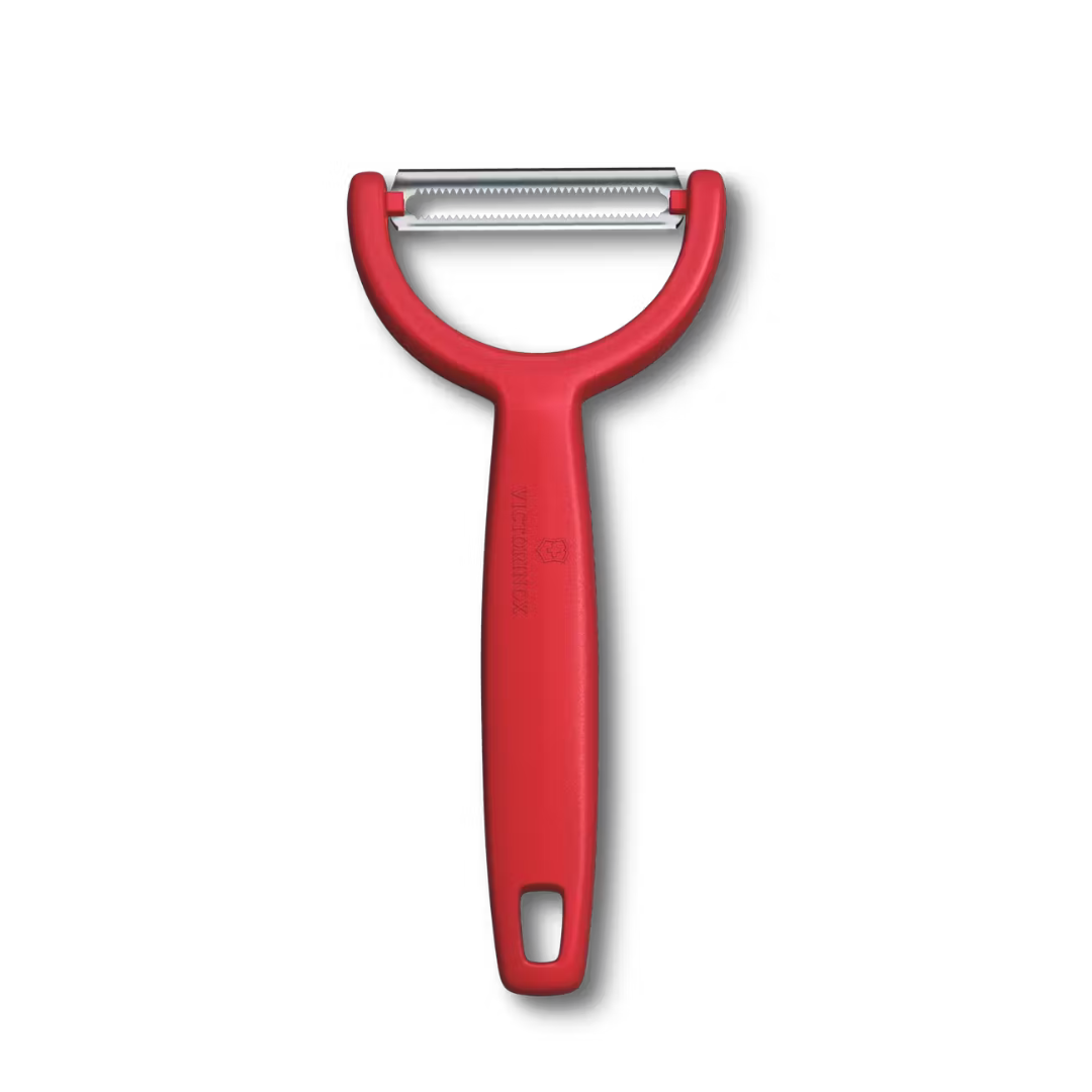 Victorinox Ypso Red Peeler Double Edge, Serrated-6.0963.1