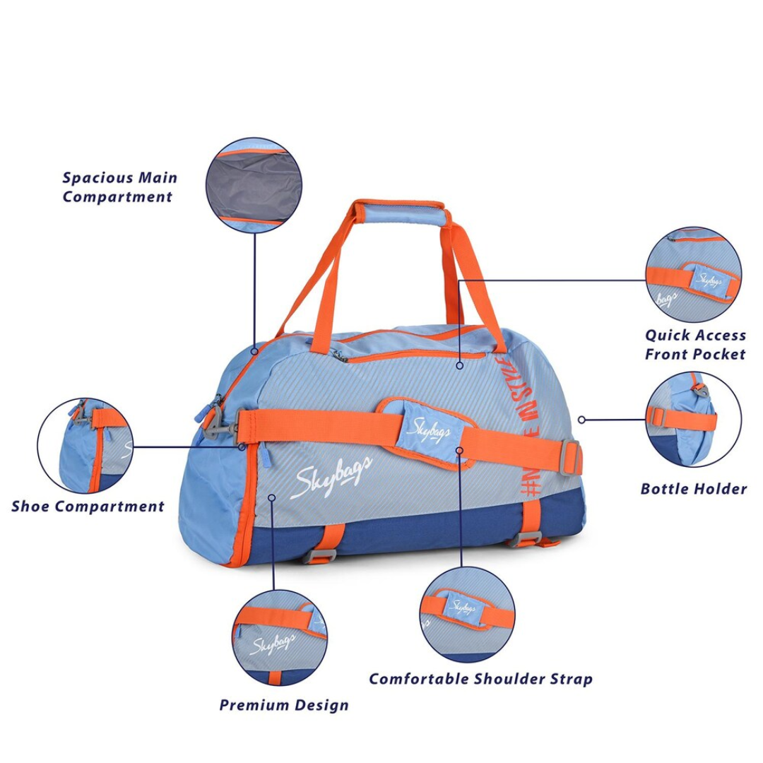 Vip Active Duffle Bag 50 Cm Light Blue