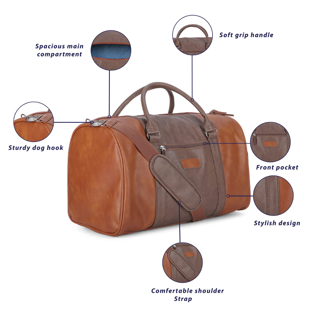 Vip Asta Duffle Bag 48Cm Brown