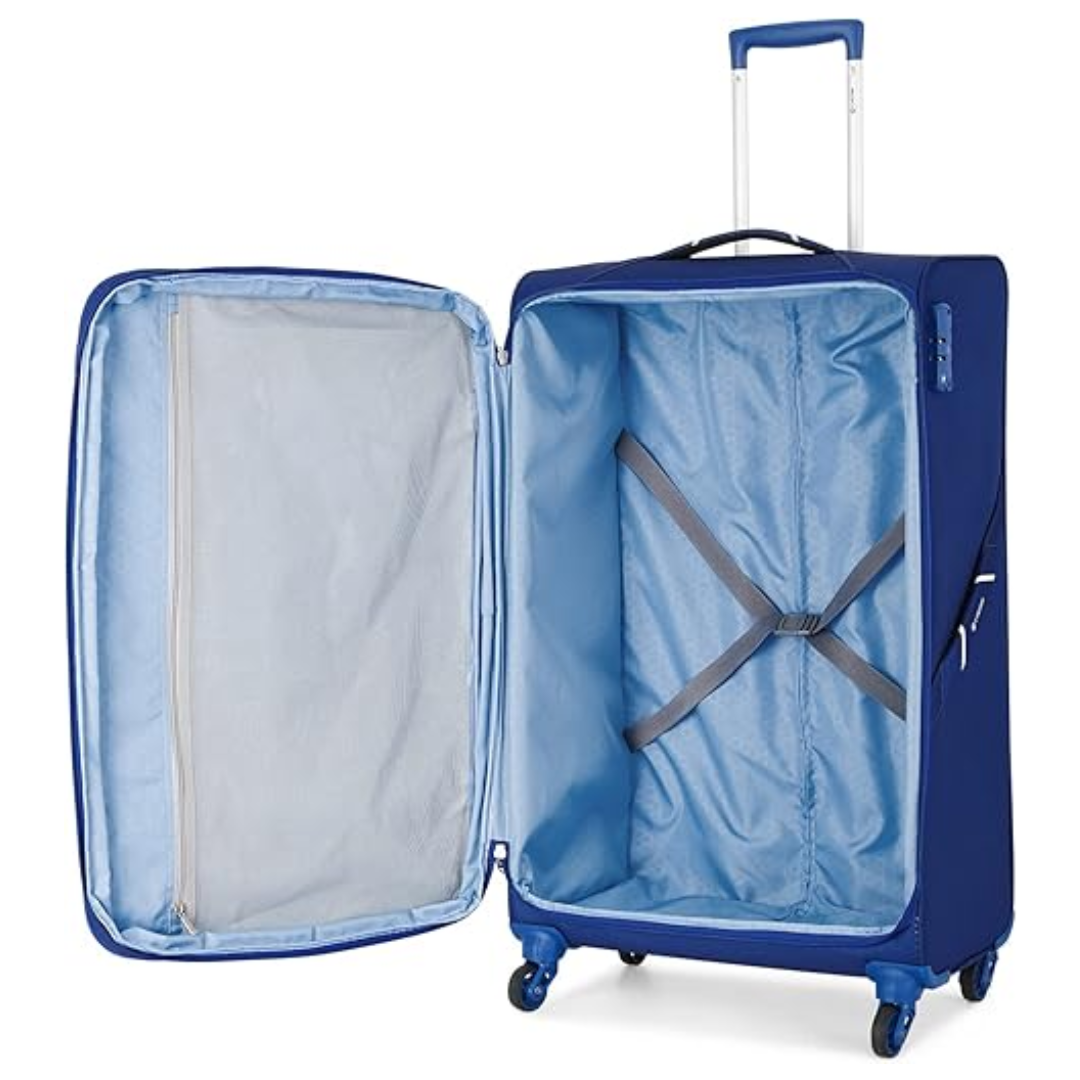 Carlton Amberlite SL blue suitcase, alternate view