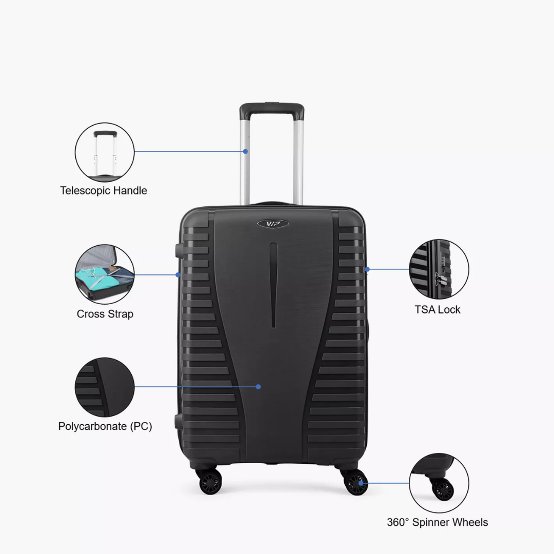 Vip Questplus Hl 8W 30X50X77 Cm Large Black