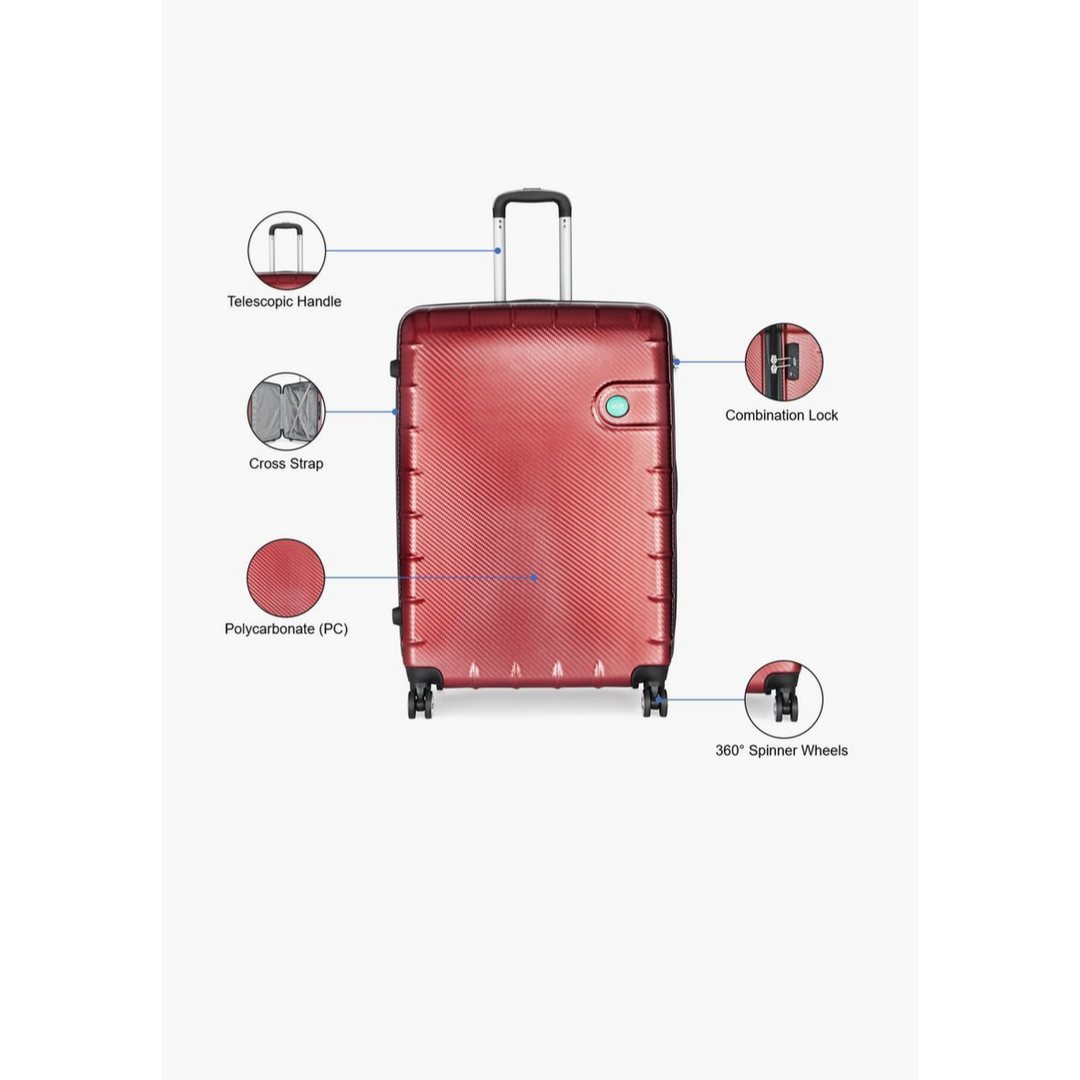 Vip Lisbon Hl 4W Medium Red 22X50X69Cm