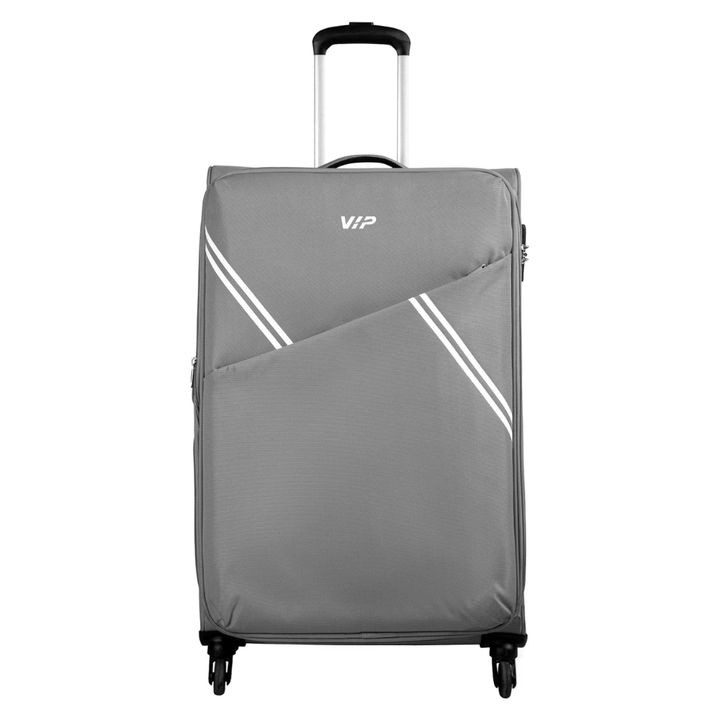 VIP Verona grey suitcase, shared front view