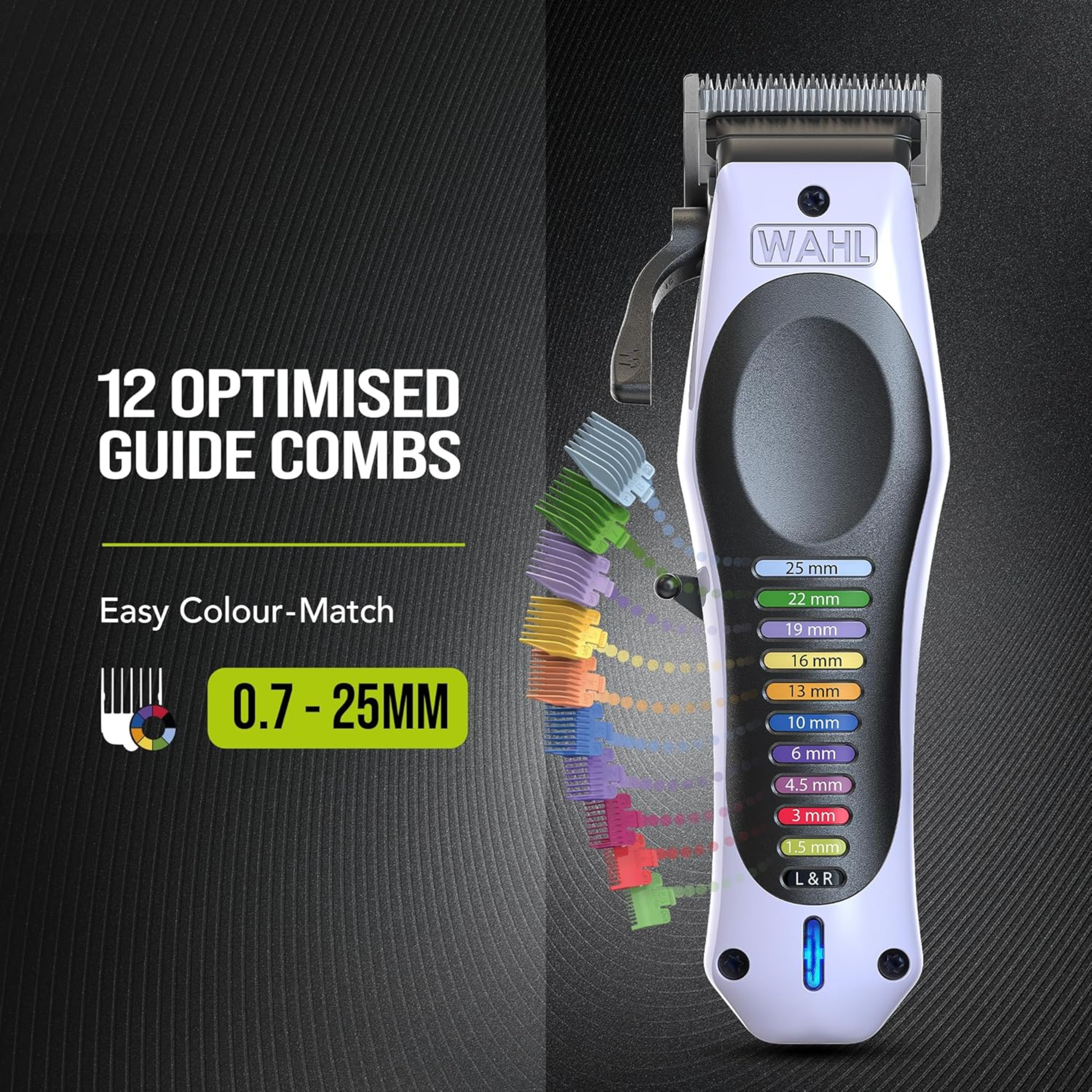 WAHL COLOR PRO CORDLESS CLIPPER BLACK