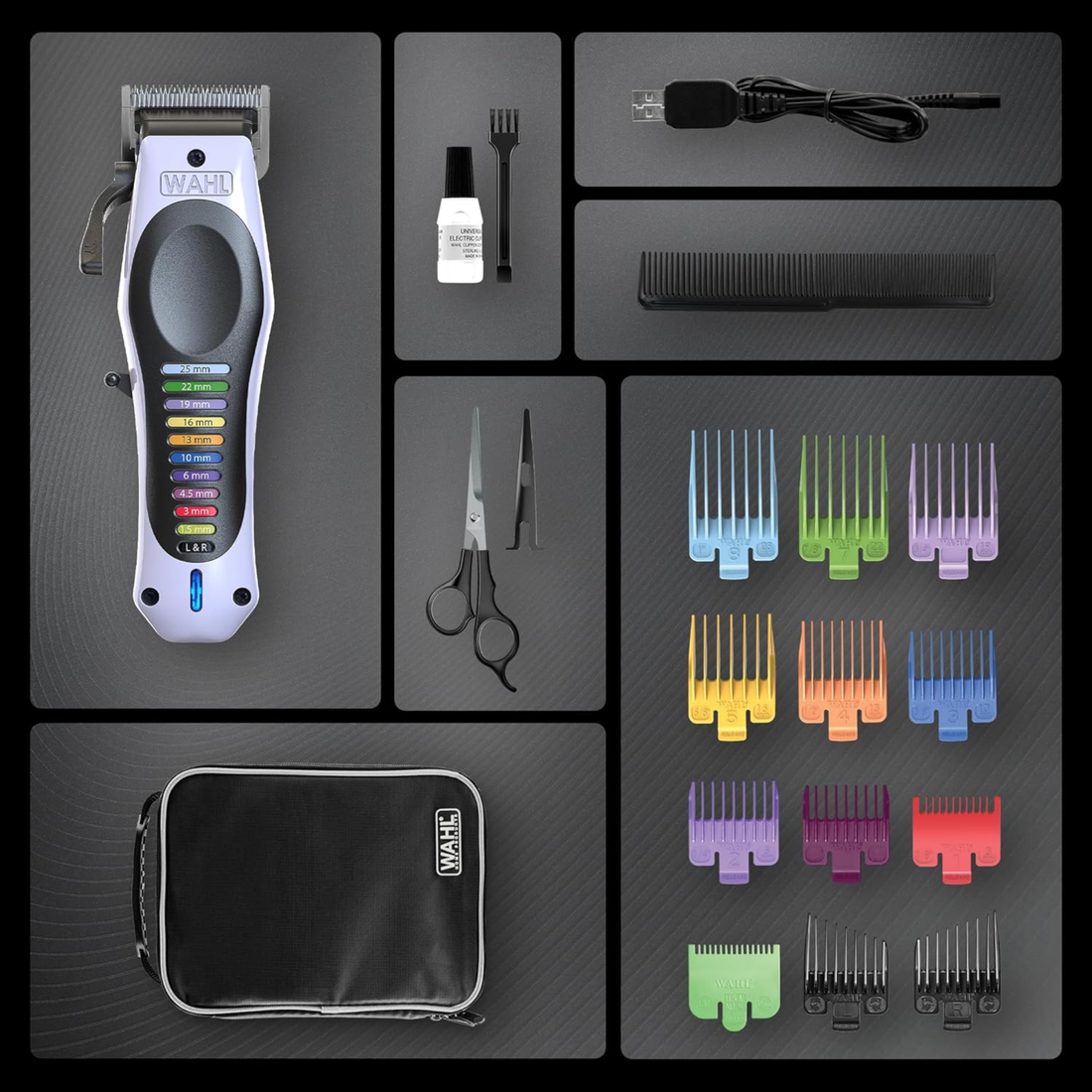 WAHL COLOR PRO CORDLESS CLIPPER BLACK