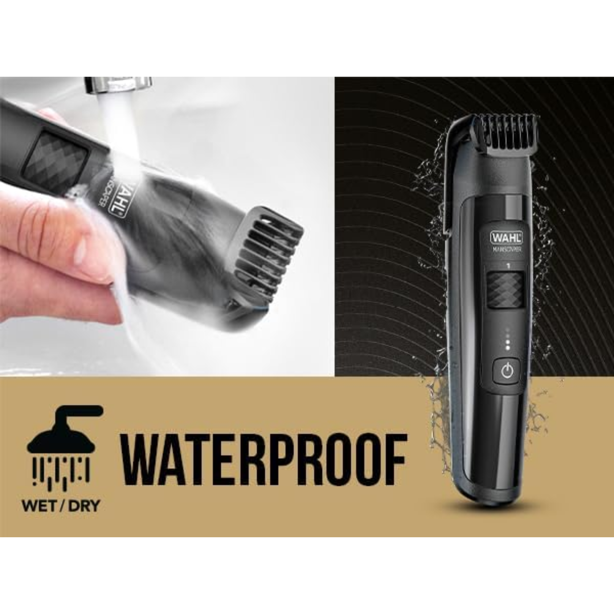 WAHL Manscaper Wet/Dry Body Groomer