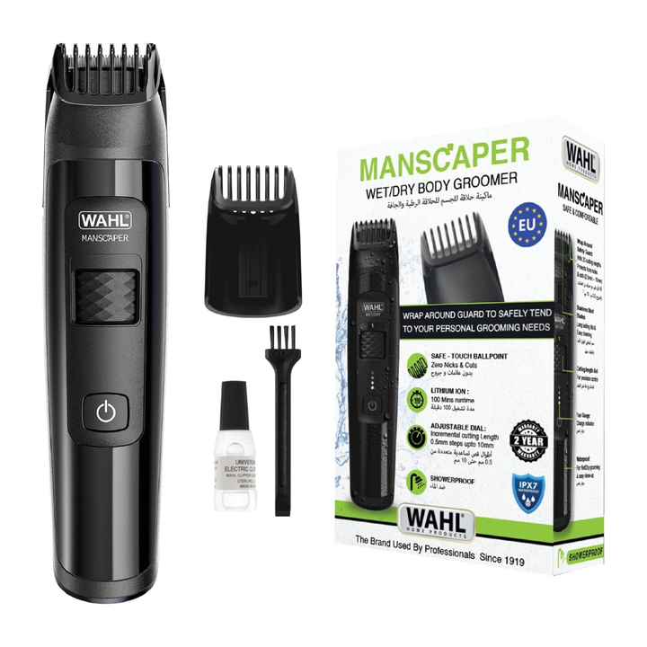WAHL Manscaper Wet/Dry Body Groomer
