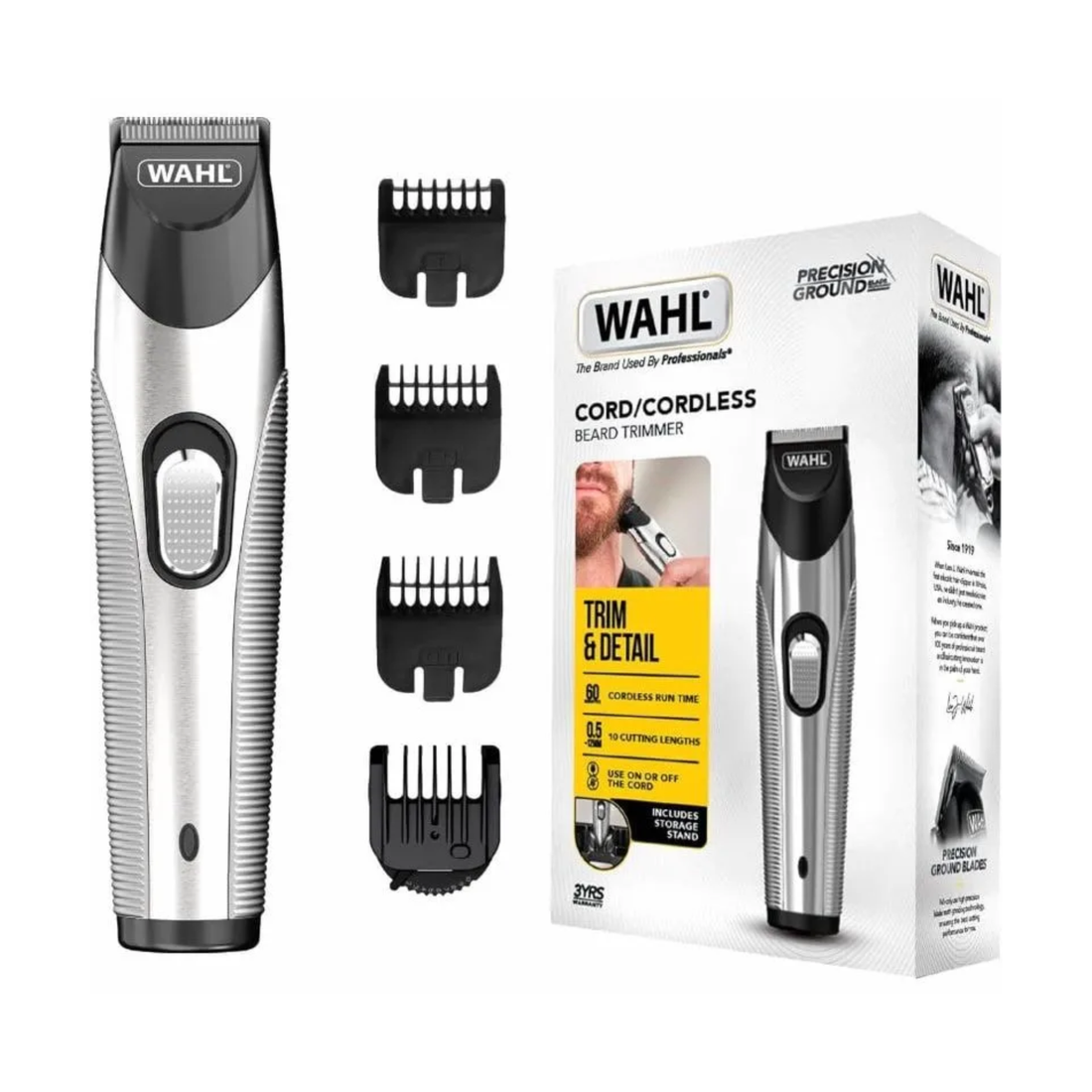 WAHL Silver Trim Beard Trimmer