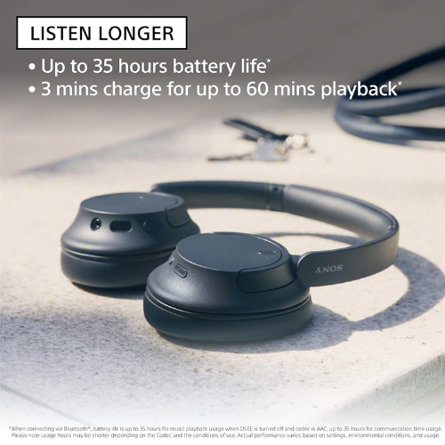 Sony Noise Cancelling Wireless Headphones WH-CH720N White