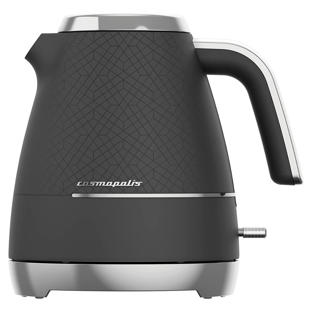 Beko Cosmopolis Dome Kettle , Retro Black Design, 1.7L WKM8307B - Red Rhino