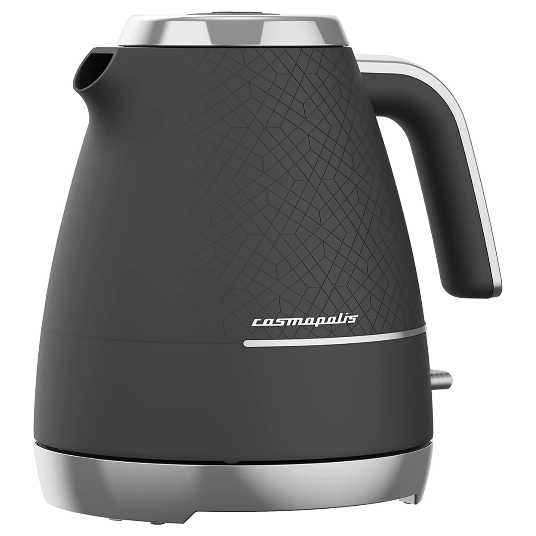 Beko Cosmopolis Dome Kettle , Retro Black Design, 1.7L WKM8307B - Red Rhino
