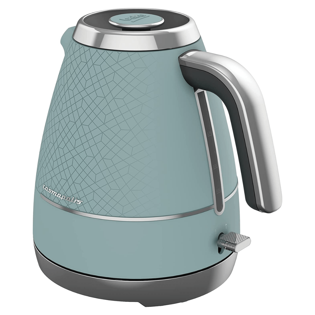 Beko Cosmopolis Dome Kettle , Retro Teal Design, 1.7L WKM8307T - Red Rhino