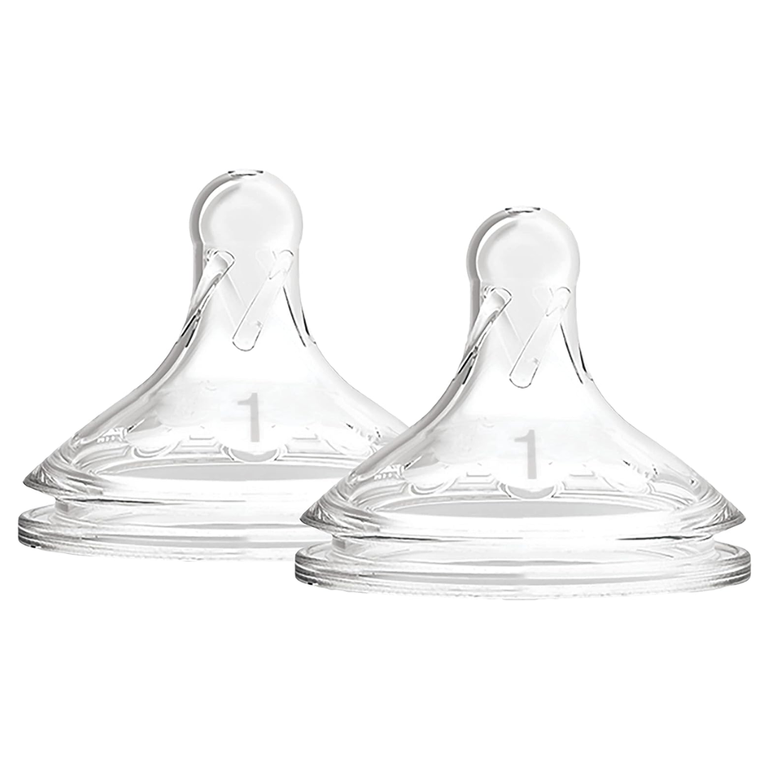 Dr. Brown's Options+ Wide Neck Bottle Teat, Level 1 (0m+), 2 pack-WN1201 - Red Rhino