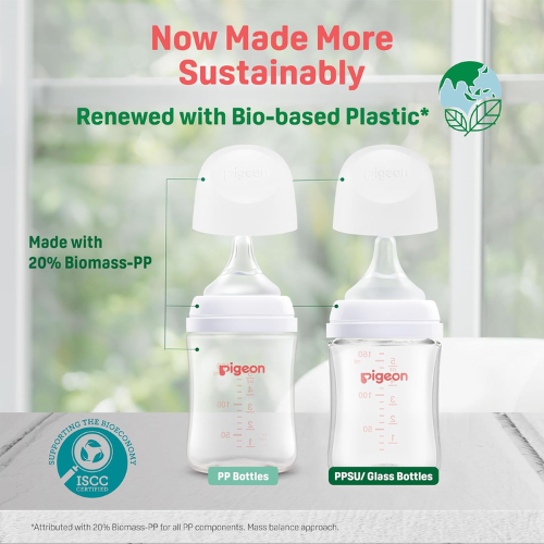 Pigeon SofTouch Baby Feeding Bottle 160ml spring - 0+ Months-81295