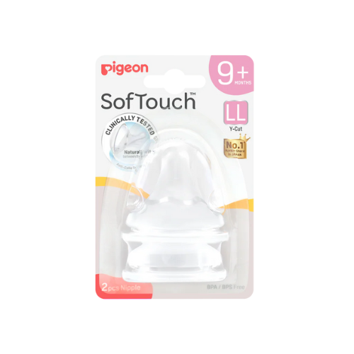 Pigeon SofTouch Teat - Size LL (2 Pack) 9M+
