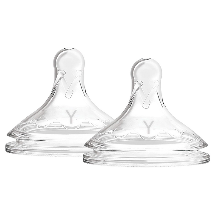Dr. Brown's Options+ Wide Neck Bottle Teat, Y Cut (9m+), 2 pack-WNY201 - Red Rhino
