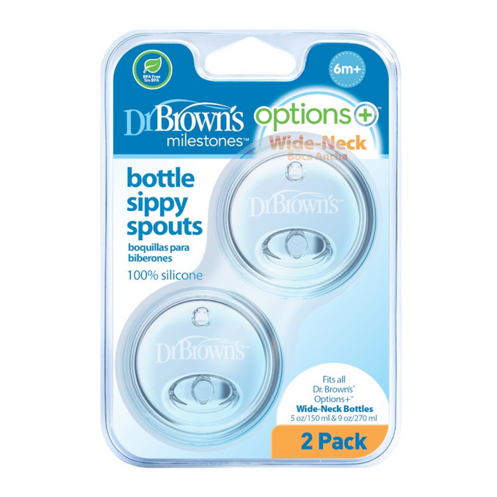Wide Neck Baby Bottle Sippy Spouts