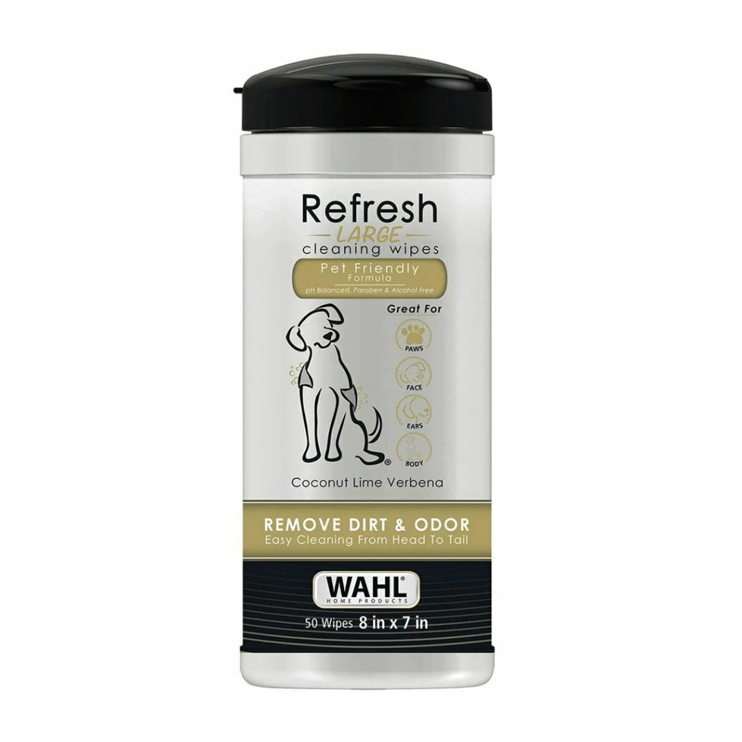Wahl refresh cleaning wipes Coconut Lime Verbena -820017