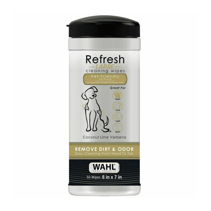 Wahl refresh cleaning wipes Coconut Lime Verbena -820017
