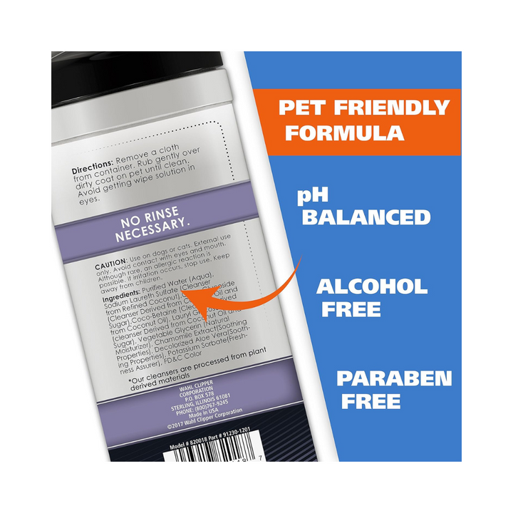 Wahl refresh cleaning wipes Lavender-820018