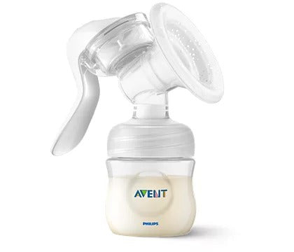 Philips Avent manual breast pump SCF430/01, front view