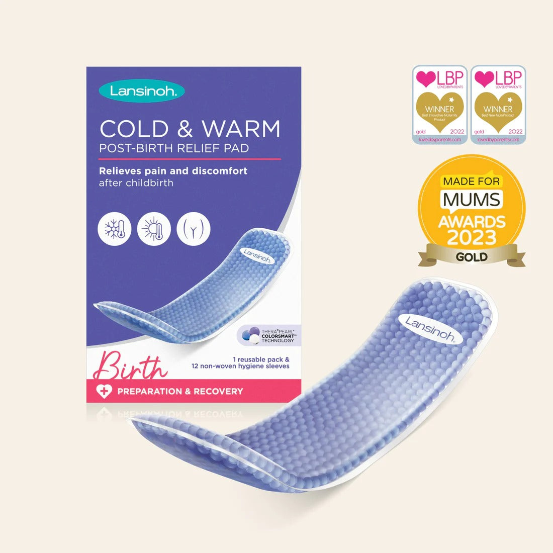 Lansinoh Cold and Warm Post-Birth Relief-69130 - Red Rhino