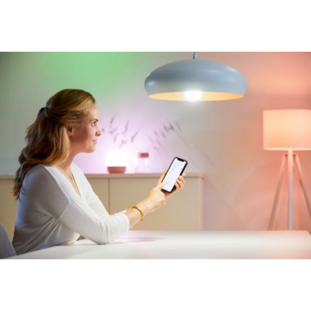 WiZ Smart LED Bulb 8W E27 A60 RGB + Tunable White (Bluetooth + WiFi Control)