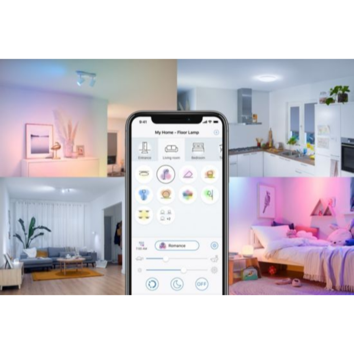 WiZ Smart LED Filament Bulb 6.3-40W E27 ST64 RGB + Tunable White (Bluetooth + WiFi Control)