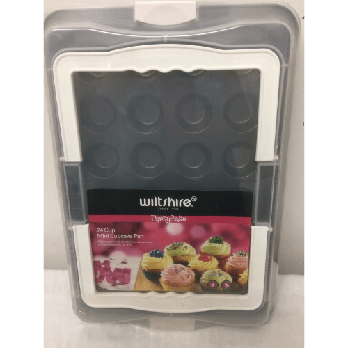 Wiltshire 24 Cup Cake Baking Tray With Lid & Carry Handle