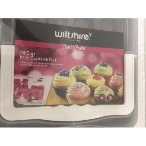 Wiltshire 24 Cup Cake Baking Tray With Lid & Carry Handle