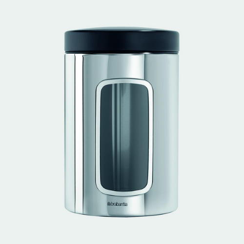 Window Canister 1.4L - Brilliant Steel