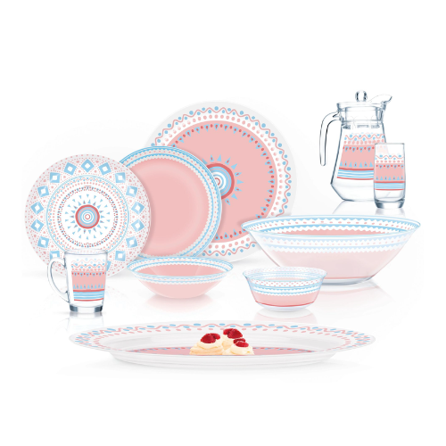 Luminarc Simply Vibesoft 46-Piece Dinner Set