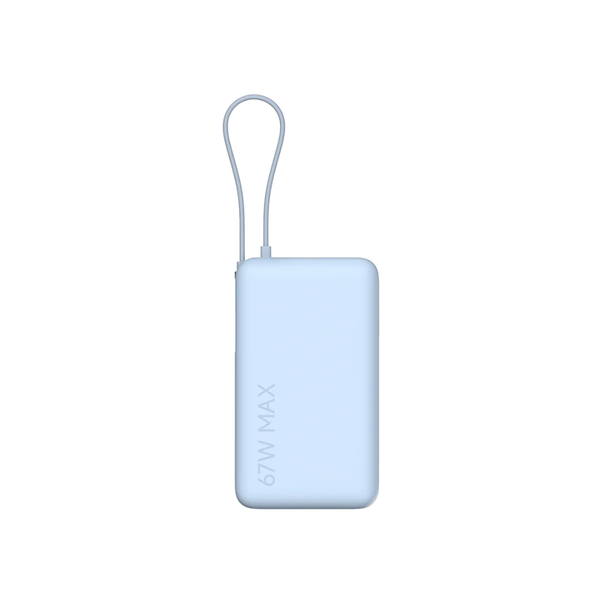 Xiaomi 67W Power Bank 20000 (Integrated Cable) Ice Blue