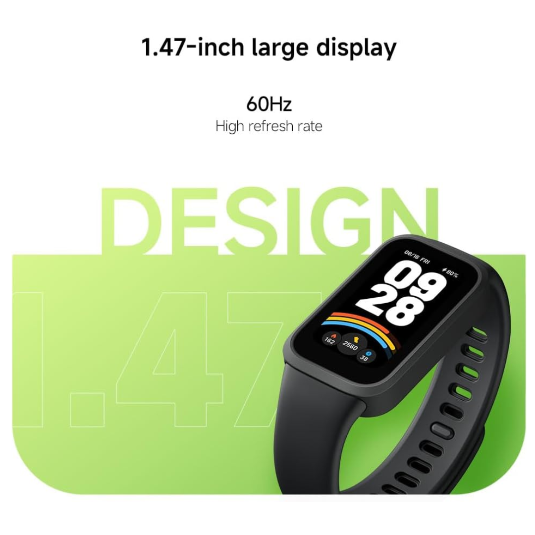Xiaomi Smart Band 9 Active – Black | Lightweight Fitness Tracker in Kenya | Red Rhino