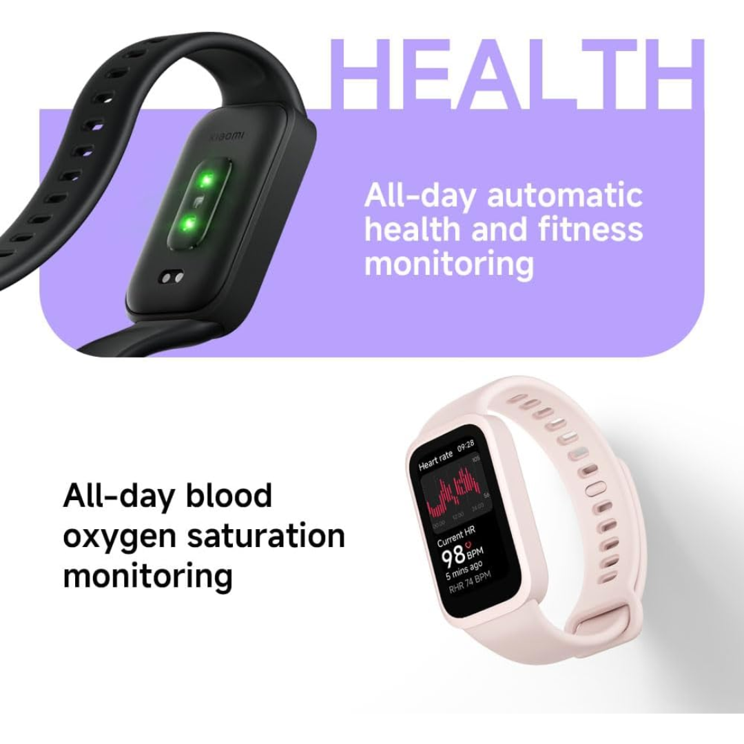 Xiaomi Smart Band 9 Active – Black | Lightweight Fitness Tracker in Kenya | Red Rhino