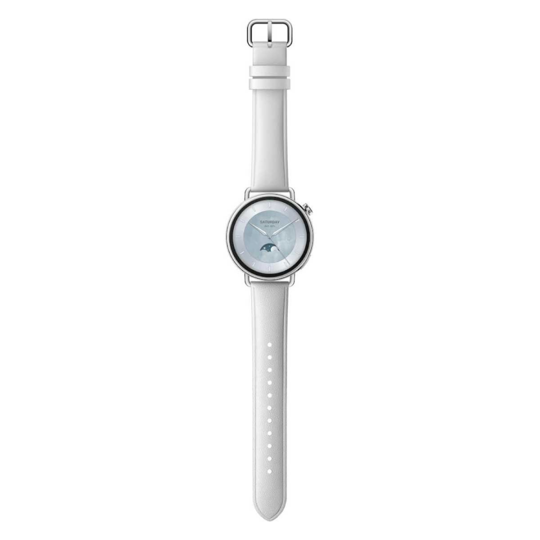 Xiaomi Watch S4 white leather strap, product detail