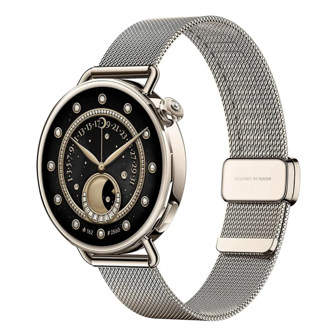 Xiaomi Watch S4 41mm sunset gold Milanese strap, main view