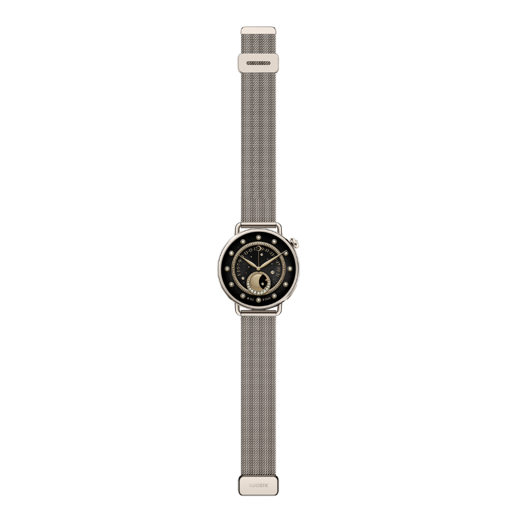 Xiaomi Watch S4 sunset gold strap, alternate view