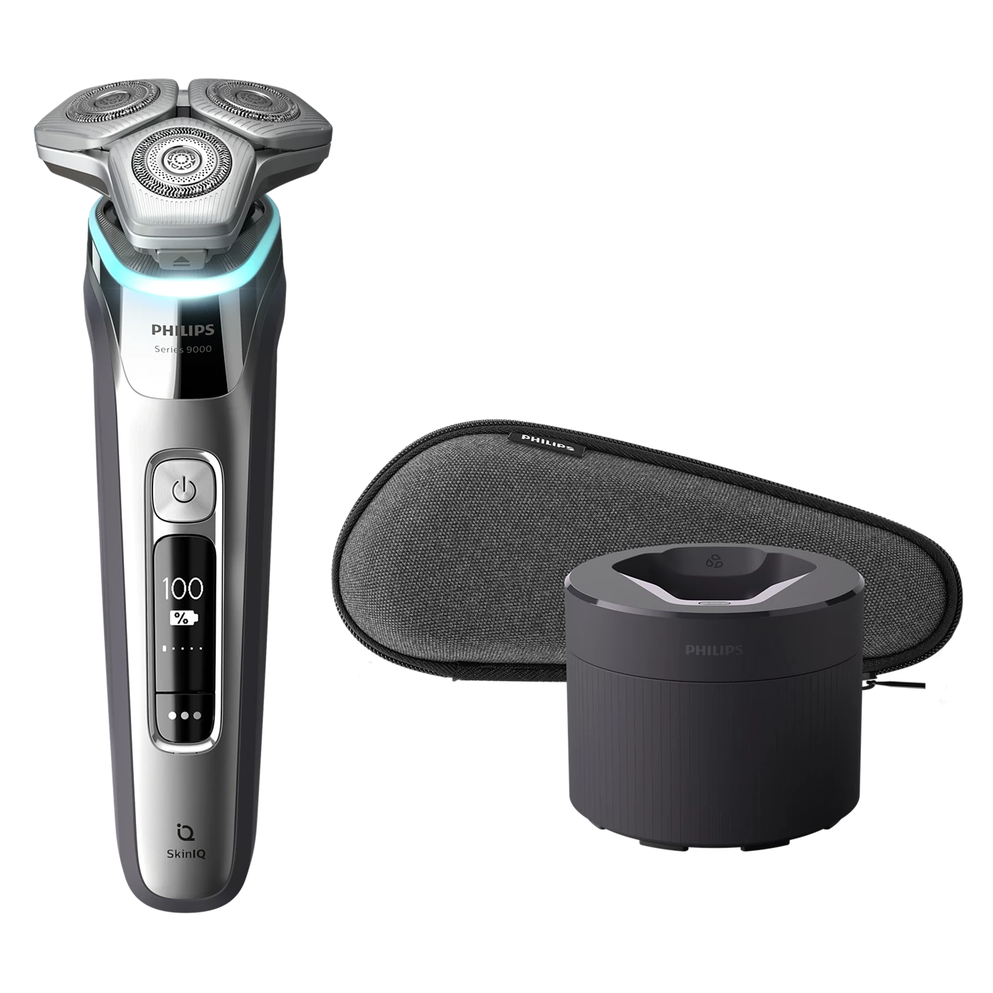 Philips Shaver series 9000 Wet & Dry electric shaver with SkinIQ