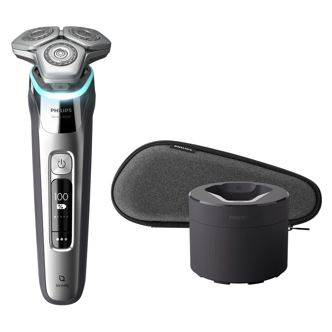 Philips Shaver series 9000 Wet & Dry electric shaver with SkinIQ