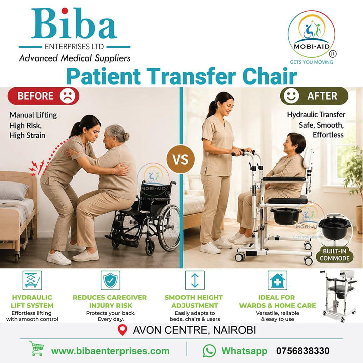 Mobi-Aid Patient Transfer Chair