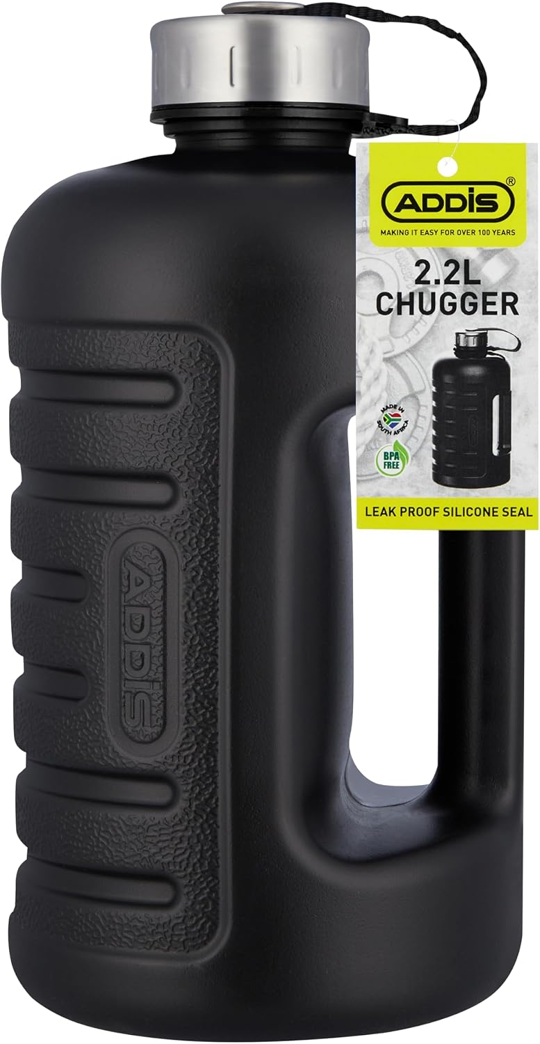 Addis 2.2L Sports Chugger Bottle black